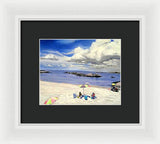 First Beach Newport Rhode Island - Framed Print
