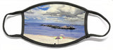 First Beach Newport Rhode Island - Face Mask