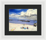 First Beach Newport Rhode Island - Framed Print