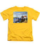 Fishing Dock Martha's Vineyard Massachusetts - Kids T-Shirt