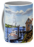 Fishing Dock Martha's Vineyard Massachusetts - Mug