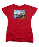 Fishing Dock Martha's Vineyard Massachusetts - Women's T-Shirt (Standard Fit)