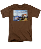 Fishing Dock Martha's Vineyard Massachusetts - Men's T-Shirt  (Regular Fit)