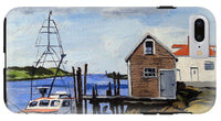 Fishing Dock Martha's Vineyard Massachusetts - Phone Case