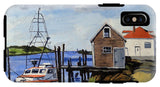 Fishing Dock Martha's Vineyard Massachusetts - Phone Case