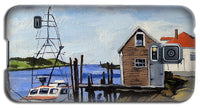 Fishing Dock Martha's Vineyard Massachusetts - Phone Case