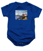 Fishing Dock Martha's Vineyard Massachusetts - Baby Onesie