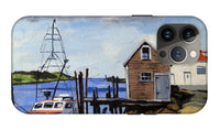 Fishing Dock Martha's Vineyard Massachusetts - Phone Case