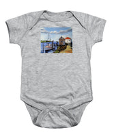 Fishing Dock Martha's Vineyard Massachusetts - Baby Onesie