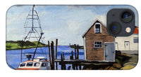 Fishing Dock Martha's Vineyard Massachusetts - Phone Case
