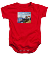 Fishing Dock Martha's Vineyard Massachusetts - Baby Onesie