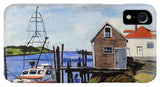 Fishing Dock Martha's Vineyard Massachusetts - Phone Case