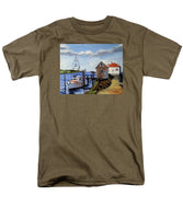 Fishing Dock Martha's Vineyard Massachusetts - Men's T-Shirt  (Regular Fit)
