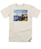 Fishing Dock Martha's Vineyard Massachusetts - Men's T-Shirt  (Regular Fit)