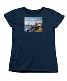 Fishing Dock Martha's Vineyard Massachusetts - Women's T-Shirt (Standard Fit)