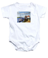 Fishing Dock Martha's Vineyard Massachusetts - Baby Onesie