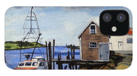 Fishing Dock Martha's Vineyard Massachusetts - Phone Case