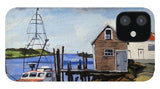 Fishing Dock Martha's Vineyard Massachusetts - Phone Case