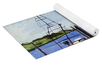 Fishing Dock Martha's Vineyard Massachusetts - Yoga Mat