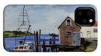 Fishing Dock Martha's Vineyard Massachusetts - Phone Case
