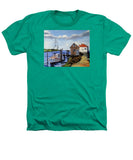 Fishing Dock Martha's Vineyard Massachusetts - Heathers T-Shirt