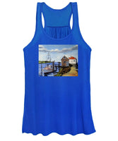 Fishing Dock Martha's Vineyard Massachusetts - Women's Tank Top