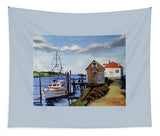 Fishing Dock Martha's Vineyard Massachusetts - Tapestry