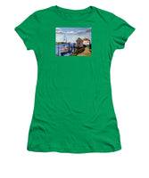 Fishing Dock Martha's Vineyard Massachusetts - Women's T-Shirt