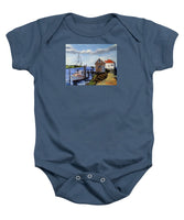 Fishing Dock Martha's Vineyard Massachusetts - Baby Onesie