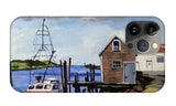 Fishing Dock Martha's Vineyard Massachusetts - Phone Case