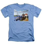Fishing Dock Martha's Vineyard Massachusetts - Heathers T-Shirt