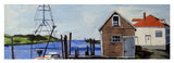 Fishing Dock Martha's Vineyard Massachusetts - Yoga Mat