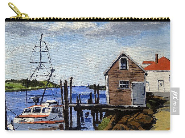 Fishing Dock Martha's Vineyard Massachusetts - Carry-All Pouch
