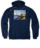 Fishing Dock Martha's Vineyard Massachusetts - Sweatshirt