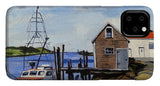 Fishing Dock Martha's Vineyard Massachusetts - Phone Case