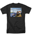 Fishing Dock Martha's Vineyard Massachusetts - Men's T-Shirt  (Regular Fit)