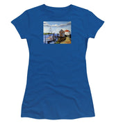 Fishing Dock Martha's Vineyard Massachusetts - Women's T-Shirt