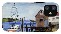 Fishing Dock Martha's Vineyard Massachusetts - Phone Case