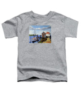 Fishing Dock Martha's Vineyard Massachusetts - Toddler T-Shirt