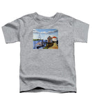 Fishing Dock Martha's Vineyard Massachusetts - Toddler T-Shirt