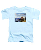 Fishing Dock Martha's Vineyard Massachusetts - Toddler T-Shirt