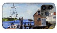 Fishing Dock Martha's Vineyard Massachusetts - Phone Case