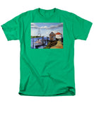 Fishing Dock Martha's Vineyard Massachusetts - Men's T-Shirt  (Regular Fit)