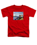 Fishing Dock Martha's Vineyard Massachusetts - Toddler T-Shirt