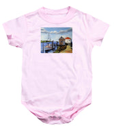 Fishing Dock Martha's Vineyard Massachusetts - Baby Onesie