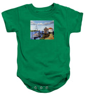 Fishing Dock Martha's Vineyard Massachusetts - Baby Onesie