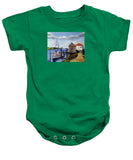 Fishing Dock Martha's Vineyard Massachusetts - Baby Onesie