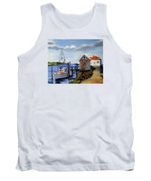 Fishing Dock Martha's Vineyard Massachusetts - Tank Top