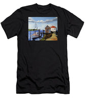 Fishing Dock Martha's Vineyard Massachusetts - T-Shirt