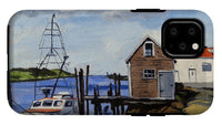 Fishing Dock Martha's Vineyard Massachusetts - Phone Case